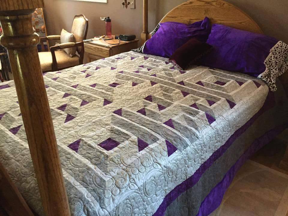 Flatrock Creek Quilt Show 3 Quilt Show - Purple
